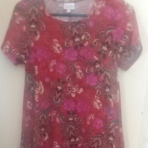 LuLaRoe XXS Carly Pocket Dress Womens